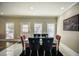 Spacious dining area with marble floors and large windows at 1496 Sweet Bottom Sw Cir, Marietta, GA 30064