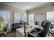 Modern home office with ample workspace and comfortable seating at 1496 Sweet Bottom Sw Cir, Marietta, GA 30064