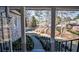 View from porch showcasing trees and neighborhood homes at 1496 Sweet Bottom Sw Cir, Marietta, GA 30064