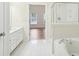Bathroom with double vanity, garden tub and separate shower at 718 Surrey Park Se Pl, Smyrna, GA 30082