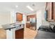 Modern kitchen with stainless steel appliances and ample cabinetry at 718 Surrey Park Se Pl, Smyrna, GA 30082