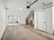 Spacious three car garage features finished walls and ceilings and three doors at 720 Perch Pl, Atlanta, GA 30312
