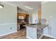Well-lit kitchen features stainless steel appliances, tile backsplash and granite countertops at 4333 Dunwoody Park Dr # 3406, Dunwoody, GA 30338