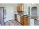 Kitchen area features stainless steel appliances, granite countertops and subway tile backsplash at 4333 Dunwoody Park Dr # 3406, Dunwoody, GA 30338