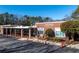 Well-maintained building exterior with brick facade, covered entry, and visible signage in a suburban setting at 113 Kathryn Ave, Decatur, GA 30030