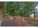 Relaxing deck overlooking wooded area at 561 Congress Pkwy, Lawrenceville, GA 30044