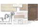 Warm Wheat Collection owner's bath and secondary bath materials shown, including tiles, fixtures, and cabinet finishes at 2531 High Brow St # 41, Duluth, GA 30096