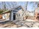 A detached garage featuring parking and storage, complementing the home's exterior at 536 Moreland Ne Ave, Atlanta, GA 30307