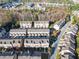 Aerial view of townhouses in a community at 104 Laurel Crest Aly, Johns Creek, GA 30024