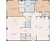 Two bedroom floor plan with open concept living at 2960 S Pharr Nw Ct # N2, Atlanta, GA 30305