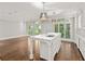 Open kitchen with marble island and stainless steel appliances at 2960 S Pharr Nw Ct # N2, Atlanta, GA 30305