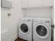 Laundry room with washer and dryer at 2960 S Pharr Nw Ct # N2, Atlanta, GA 30305