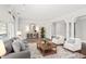 Comfortable living room featuring a decorative rug at 2960 S Pharr Nw Ct # N2, Atlanta, GA 30305