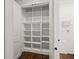 Bright and spacious pantry with built in shelving at 2960 S Pharr Nw Ct # N2, Atlanta, GA 30305