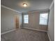 The bedroom has new carpet and two large windows at 3019 Fairway Dr, Villa Rica, GA 30180