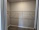 The closet has plenty of space with installed shelving at 3019 Fairway Dr, Villa Rica, GA 30180