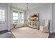 Sunlit sitting room featuring hardwood floors, large windows and comfortable seating at 600 Belshire Dr, Acworth, GA 30102