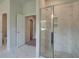 Bathroom with a large shower and tile flooring at 26 Homesite Cooper E Cv, Fayetteville, GA 30214