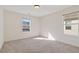 A bright bedroom with natural light and neutral carpet at 2881 Grandin Way, Marietta, GA 30008