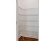 Walk-in pantry with wire shelving for ample storage space at 2881 Grandin Way, Marietta, GA 30008