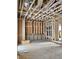 The under construction building, showing the wood studs at 00 Kingsboro Rd # 1, Atlanta, GA 30326