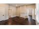 Spacious living room with hardwood floors and fireplace at 1847 New Ne St, Conyers, GA 30012