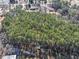 Aerial view of property with outline at 1891 Highway 81 E, Mcdonough, GA 30252