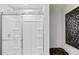 Clean bathroom with a large shower and modern fixtures at 3152 Birdsong Ave, Covington, GA 30016