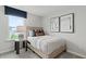 Cozy bedroom featuring a twin-size bed and modern art at 3152 Birdsong Ave, Covington, GA 30016