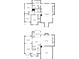 Floor plan of a two-story home featuring the layout of each room and dimensions at 59 Pompas Ct, Dallas, GA 30157