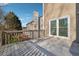 Spacious deck overlooks a private backyard and wooded area at 1464 Oglethorpe Dr, Suwanee, GA 30024