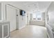 Elevator lobby area with tiled floors and a window with a city view at 2479 Peachtree Ne Rd # 605, Atlanta, GA 30305