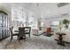 Beautifully furnished lounge area featuring seating, a dining table and a pool table at 2479 Peachtree Ne Rd # 605, Atlanta, GA 30305