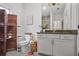 Charming bathroom with unique decorations, vanity, and natural light at 3667 Peachtree Ne Rd # 16, Atlanta, GA 30319