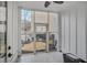 Enclosed patio area with serene views of a landscaped exterior at 3667 Peachtree Ne Rd # 16, Atlanta, GA 30319