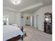 Spacious main bedroom with access to the bathroom and sitting area at 1868 Lakeview Bend Way, Buford, GA 30519