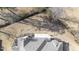 Aerial view showcasing home's roofline and backyard landscaping at 2195 Morgan Ne Rd, Marietta, GA 30066