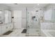 Large bathroom with double vanity, walk-in shower, and soaking tub at 2195 Morgan Ne Rd, Marietta, GA 30066