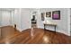 Hardwood floors in a bright hallway with access to bedrooms at 2195 Morgan Ne Rd, Marietta, GA 30066