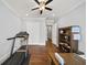 Home office or exercise room with hardwood floors and ample space at 2195 Morgan Ne Rd, Marietta, GA 30066