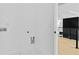 Bright unfinished laundry room with hookups; access to main house at 2753 Camp Branch Rd, Buford, GA 30519