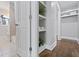 Clean bathroom with white vanity and tile floor at 1084 Fairburn Nw Rd, Atlanta, GA 30331