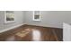 Hardwood floors and shiplap wall in dining area at 1084 Fairburn Nw Rd, Atlanta, GA 30331