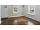 Bright living room with hardwood floors and shiplap walls at 1084 Fairburn Nw Rd, Atlanta, GA 30331