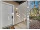 White front door with a gray doormat at 2006 Augusta Se Dr, Marietta, GA 30067