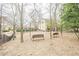 Dog park with benches, mature trees, and safe fencing for recreational use at 3635 E Paces Ne Cir # 1110, Atlanta, GA 30326