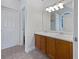 Bathroom with double vanity and neutral tile flooring at 60 Legend Creek Holw, Douglasville, GA 30134