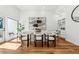 Elegant dining room with modern furnishings and ample natural light at 727 Berkeley Nw Ave, Atlanta, GA 30318