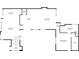 Detailed floor plan showcasing the layout of the home's living spaces and bedrooms at 727 Berkeley Nw Ave, Atlanta, GA 30318