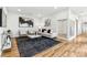 Bright living room featuring hardwood floors, stylish decor, and ample seating at 727 Berkeley Nw Ave, Atlanta, GA 30318